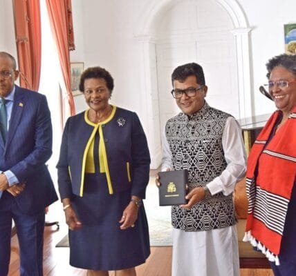 Barbados government honours PM Modi with Honorary Order of Freedom of Barbados award