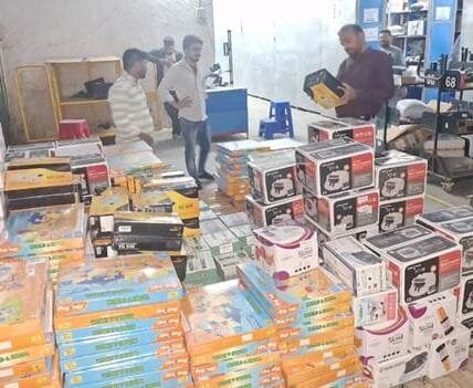 Bureau of Indian Standards conducted a search and seizure operation at the warehouses of Amazon Sellers Pvt Ltd located at Mohan Cooperative Industrial Area, Delhi