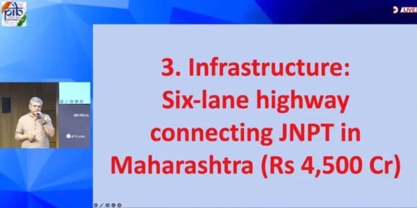 Cabinet approves construction of 6-lane access controlled Greenfield Highway on BOT (toll) mode from JNPA Port (Pagote) to Chowk (29.219 km) in Maharashtra