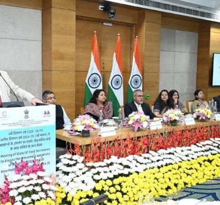 Centre chairs meeting of Food Secretaries of States-UTs to review procurement of food grains for Central Pool