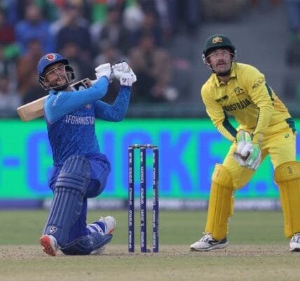 Champions TrophyAustralia qualify for semi-finals after Group B match against Afghanistan washed out due to rain