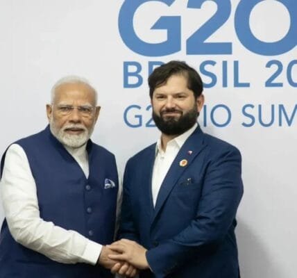 Chilean President Gabriel Boric Font will visit India on a five-day visit from April 1