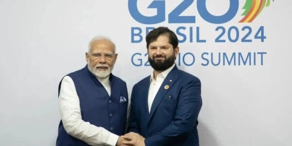 Chilean President Gabriel Boric Font will visit India on a five-day visit from April 1