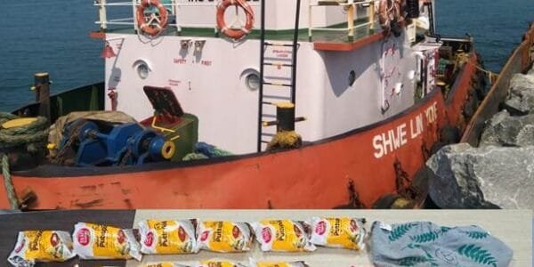 DRI and Indian Coast Guard seize 30 kg hashish oil worth Rs 33 crore from a ship bound for Maldives; three arrested