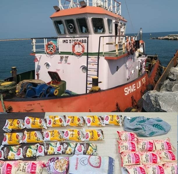 DRI and Indian Coast Guard seize 30 kg hashish oil worth Rs 33 crore from a ship bound for Maldives; three arrested