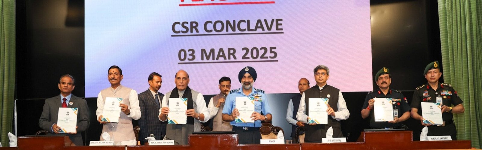 Defence Minister Rajnath Singh calls upon people to contribute whole-heartedly towards the welfare of soldiers and their families