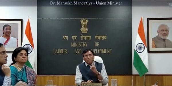 Dr Mansukh Mandaviya attended a seminar on health challenges and healthy lifestyle at ESIC Medical College and Hospital, Faridabad