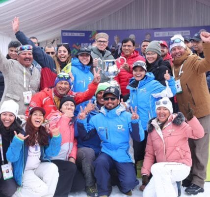 Dr. Mansukh Mandaviya attends closing ceremony of Khelo India Winter Games, announces conversion of Gulmarg into a centre of excellence for winter sports
