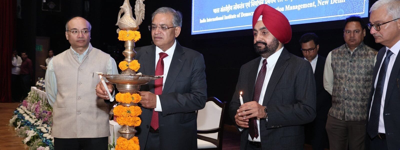 Election Commission today begins two-day conference of Chief Executives of all States, Union Territories at IIIDEM, New Delhi