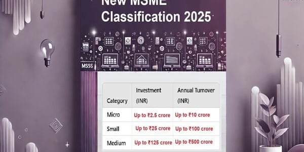 Government notifies significant amendments in turnover and investment criteria for classification of micro, small and medium enterprises, to be implemented from April 1