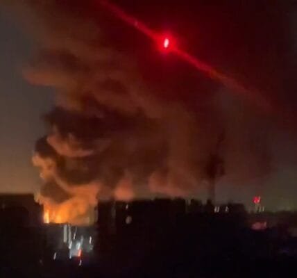 Heathrow Airport in London closed for 24 hours after a huge fire at a power substation