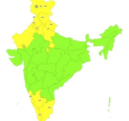 IMD predicted heavy rain and snowfall in these areas today