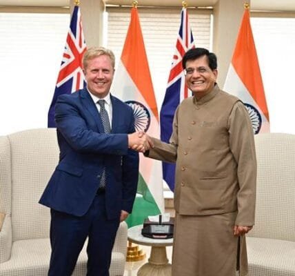 India - New Zealand announce launch of FTA negotiations