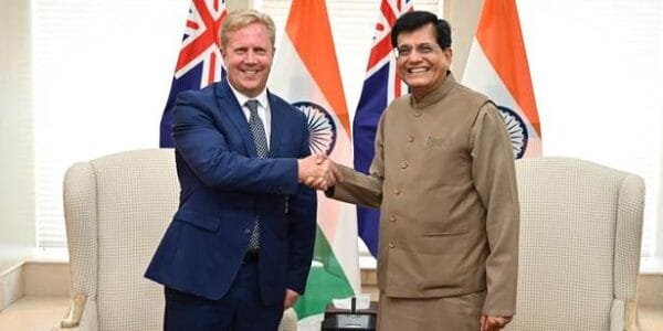 India - New Zealand announce launch of FTA negotiations