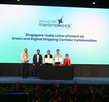 India and Singapore sign MoU for cooperation on maritime digitalisation and carbon reduction
