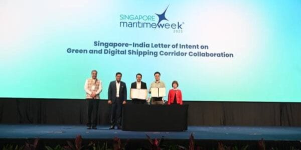 India and Singapore sign MoU for cooperation on maritime digitalisation and carbon reduction
