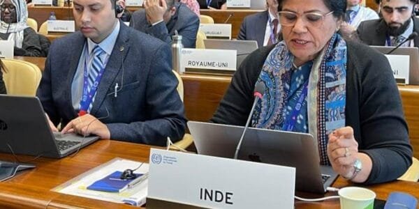 India participated in the 353rd Governing Body Meeting of the International Labour Organisation (ILO) held in Geneva