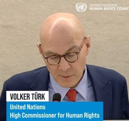 India rejects UN Human Rights Chief Volker Turk's comments on Jammu and Kashmir and Manipur at the Human Rights Council in Geneva