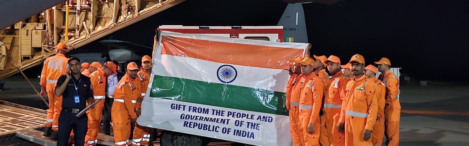 India sends around 15 tonnes of relief material to earthquake-hit Myanmar