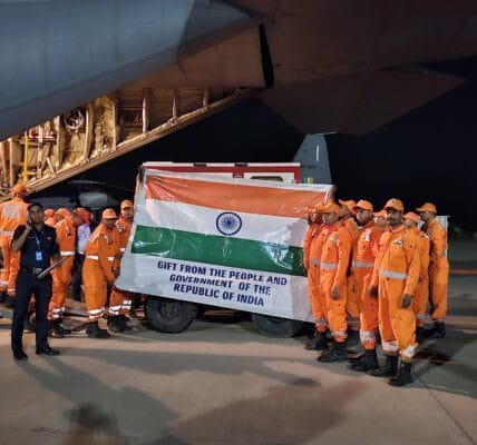 India sends around 15 tonnes of relief material to earthquake-hit Myanmar