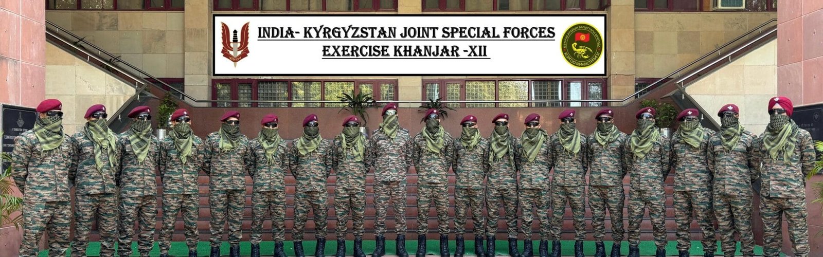 Indian Army Contingent leaves for India-Kyrgyzstan Joint Special Forces Exercise Khanjar-XII