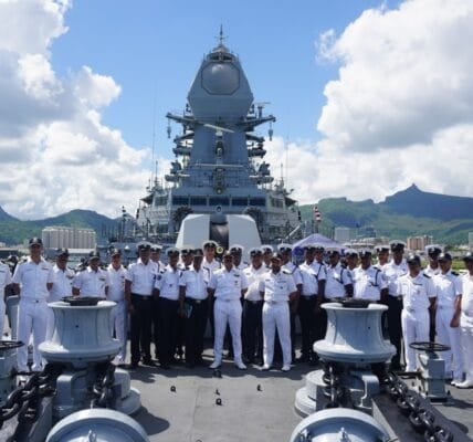 Indian Naval Ship Imphal to participate in Mauritius National Day Celebrations 2025