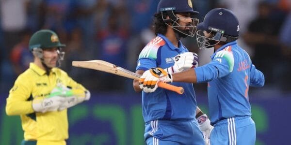 Indian team reached the finals after defeating Australia in the semi-finals of Champions Trophy