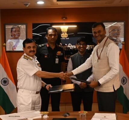 Integrated Defence Personnel Headquarters and Department of Science & Technology (DST) signed a Memorandum of Understanding (MoU) in New Delhi