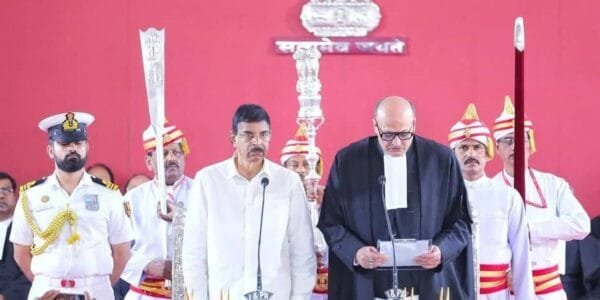 Justice Harish Tandon was sworn in as the new Chief Justice of Orissa High Court today