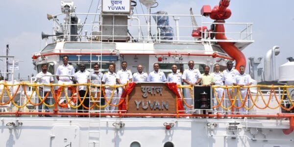 Launch of fourth 25T bollard pull tug Yuan (Yard 338)
