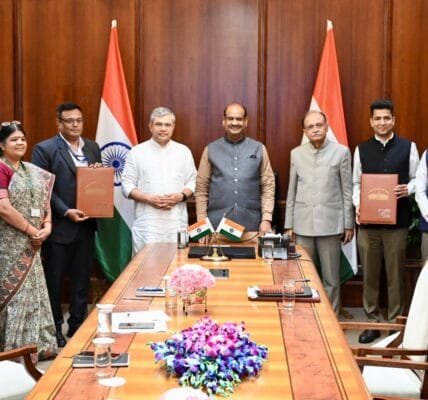 Lok Sabha Secretariat and MeitY sign MoU to launch “Sansad Bhashini” for AI-powered multilingual parliamentary operations