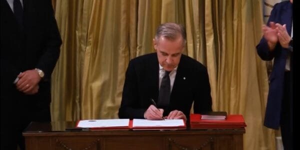 Mark Carney sworn in as new Prime Minister of Canada