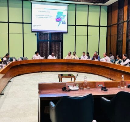 Meeting of the Parliamentary Consultative Committee on Promotion of Manufacturing of Heavy Electrical Equipment and Electric Vehicles