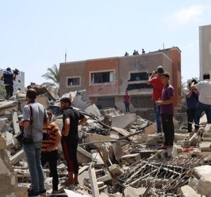 More than 200 Palestinians, including women and children, were killed in fresh Israeli air strikes on the Gaza Strip