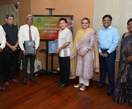 NACIN and Indian Maritime University (IMU) sign MoU for strategic information partnership