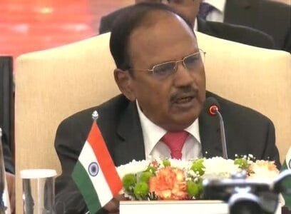 NSA Ajit Doval holds meeting with US National Intelligence Director Tulsi Gabbard in New Delhi