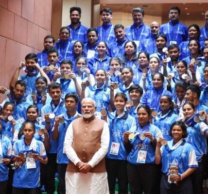 PM Modi congratulates Indian contingent for winning 33 medals at Special Olympics World Winter Games