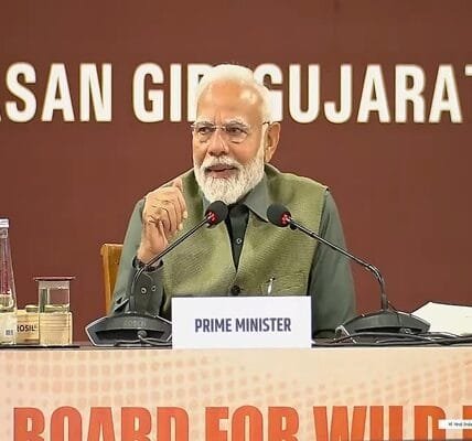 PM Modi discussed various issues related to wildlife conservation and management in the 7th meeting of the National Wildlife Board