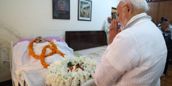 PM Modi expressed deep grief over the demise of former Union Minister Dr. Debendra Pradhan
