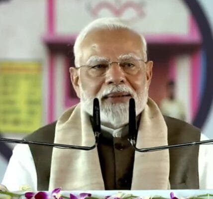PM Modi lays foundation stone and inaugurates development works worth over Rs 33,700 crore in Bilaspur, Chhattisgarh