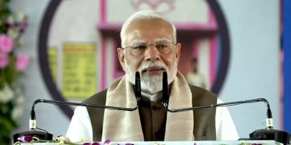 PM Modi lays foundation stone and inaugurates development works worth over Rs 33,700 crore in Bilaspur, Chhattisgarh