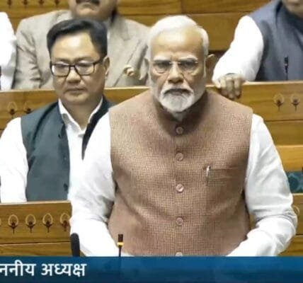 PM Narendra Modi addressed the Lok Sabha on the successful completion of Maha Kumbh