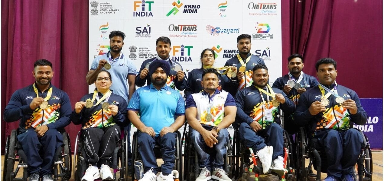 Powerlifting athletes from SAI's National Centre of Excellence (NCOE) in Gandhinagar performed brilliantly at the 2nd Khelo India Para Games