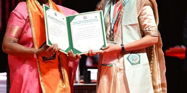 President Draupadi Murmu attended the convocation of Guru Jambheshwar University of Science and Technology, Hisar, Haryana