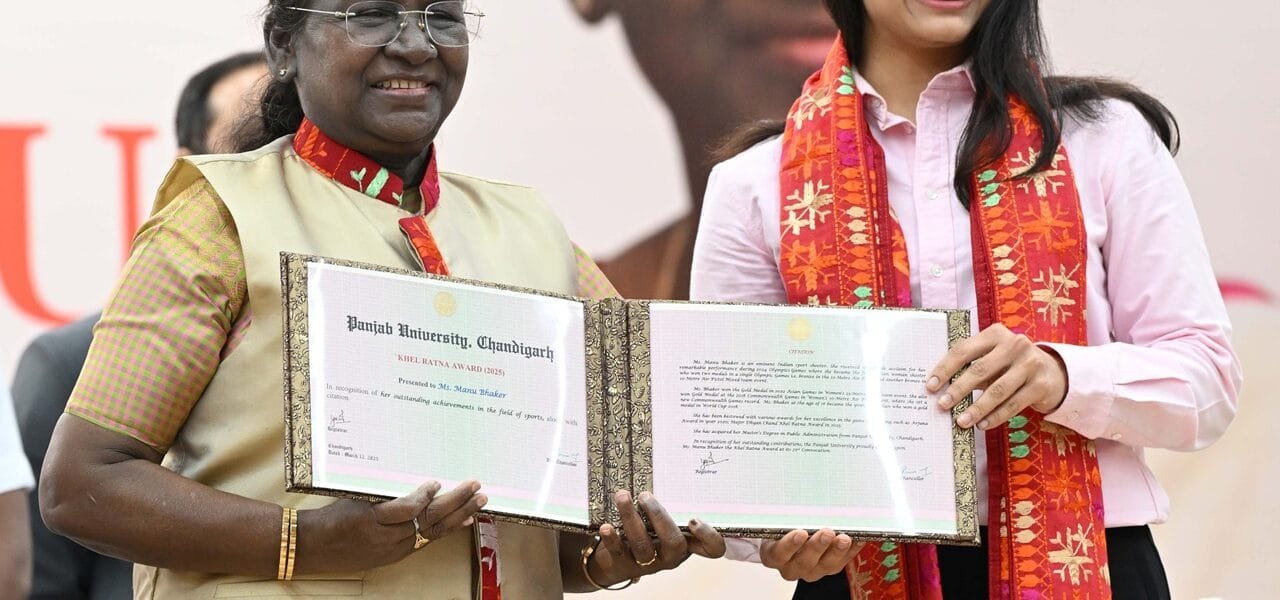 President Draupadi Murmu attended the convocation of Punjab University in Chandigarh today