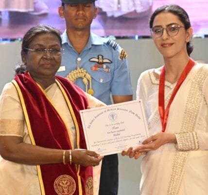 President Draupadi Murmu graced the convocation ceremony of AIIMS, New Delhi