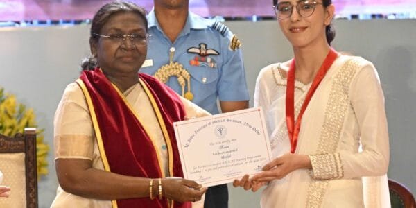 President Draupadi Murmu graced the convocation ceremony of AIIMS, New Delhi