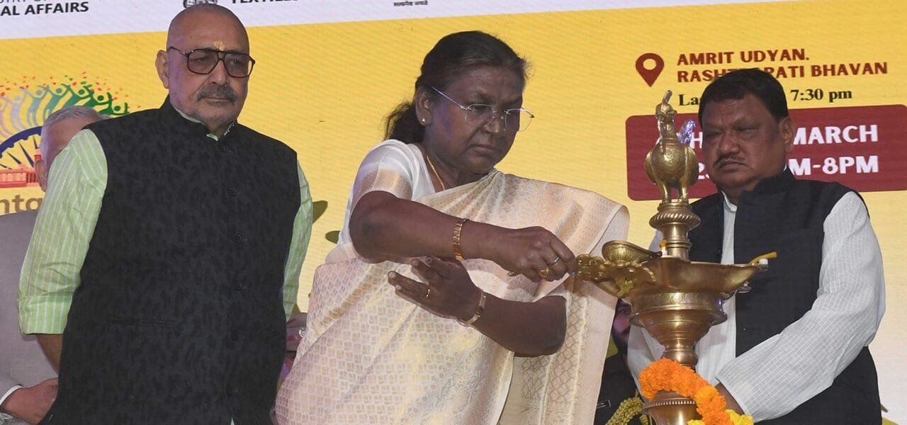 President Draupadi Murmu inaugurated the annual cultural festival 'Amrit Mahotsav of Diversity' at Rashtrapati Bhavan