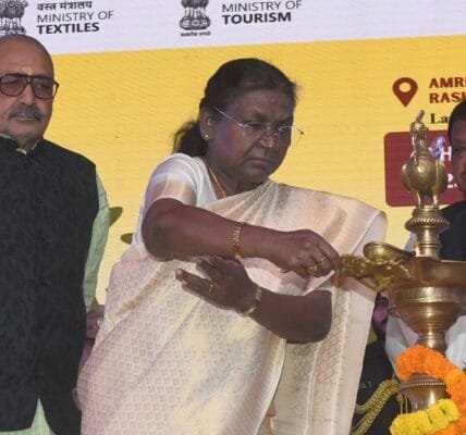 President Draupadi Murmu inaugurated the annual cultural festival 'Amrit Mahotsav of Diversity' at Rashtrapati Bhavan