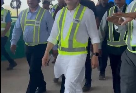 Railway Minister Ashwini Vaishnav visited Ahmedabad Railway Station and inspected the redevelopment work